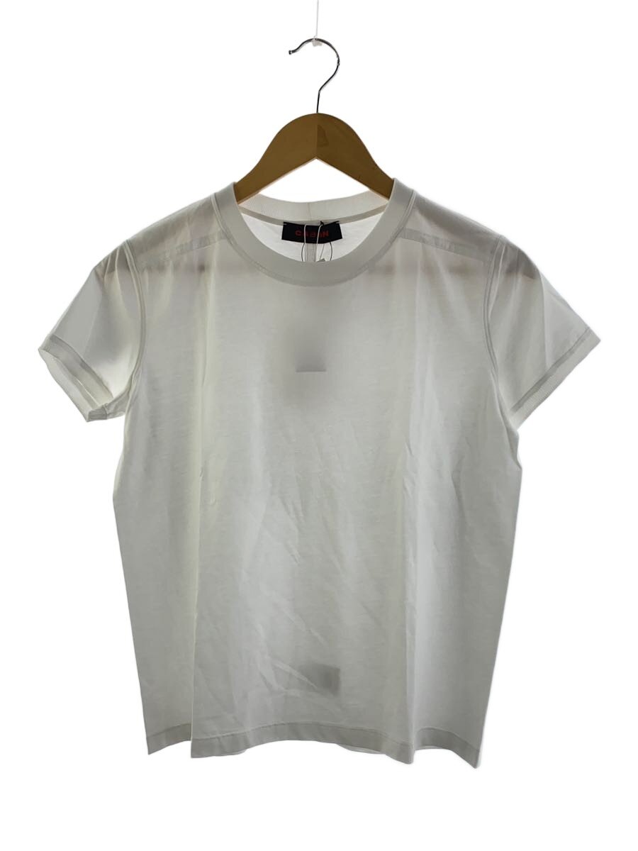 【中古】CABaN◆半袖カットソー/M/綿織物/WHT/39-03-01-03001//【レディース御召しもの】