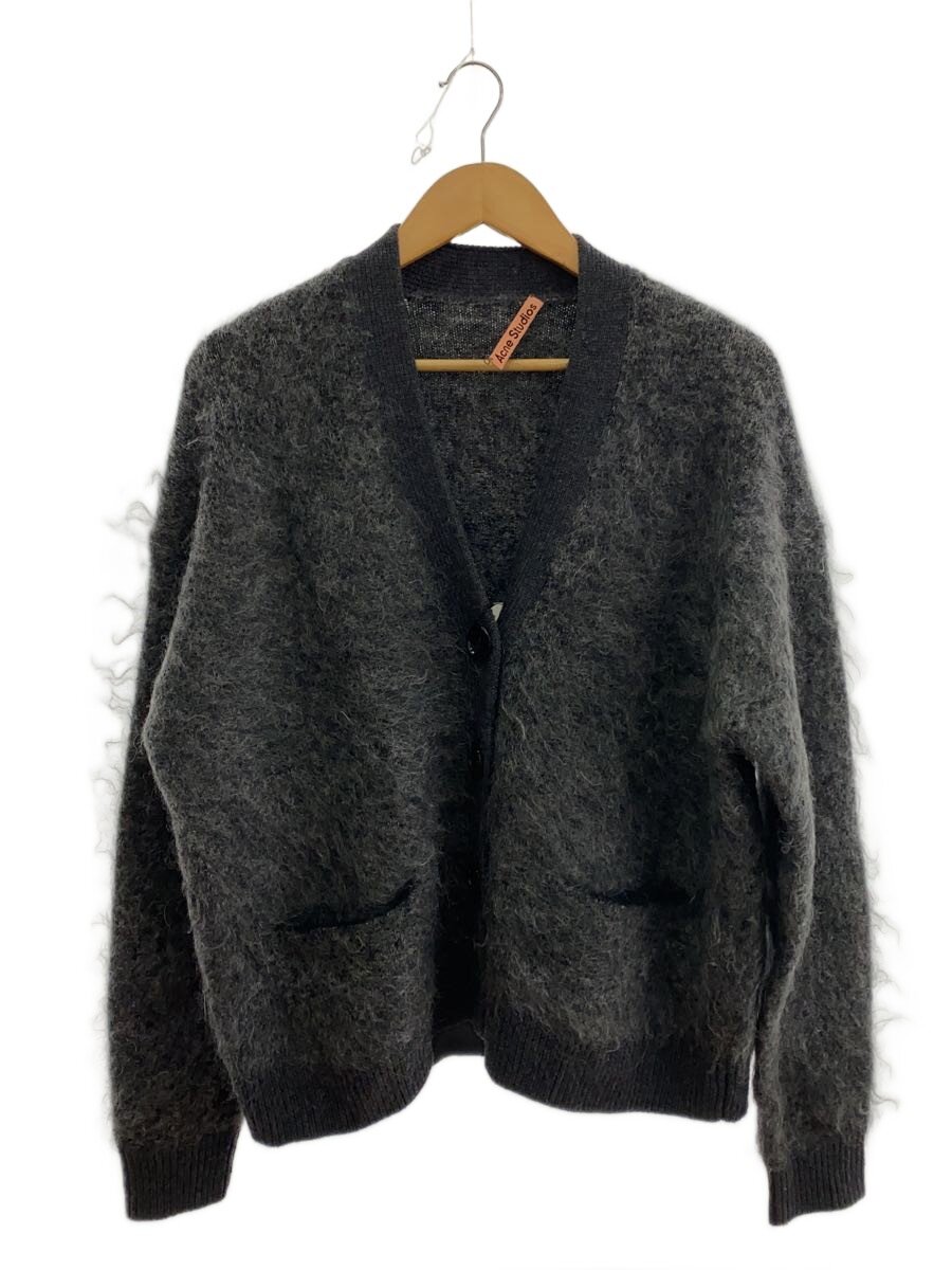 【中古】Acne Studios(Acne)◆21AW/モヘアブレンドカーディガン/XS/モヘヤ/GRY/無地/FN-WN-KNIT0002//【レディース御召しもの】