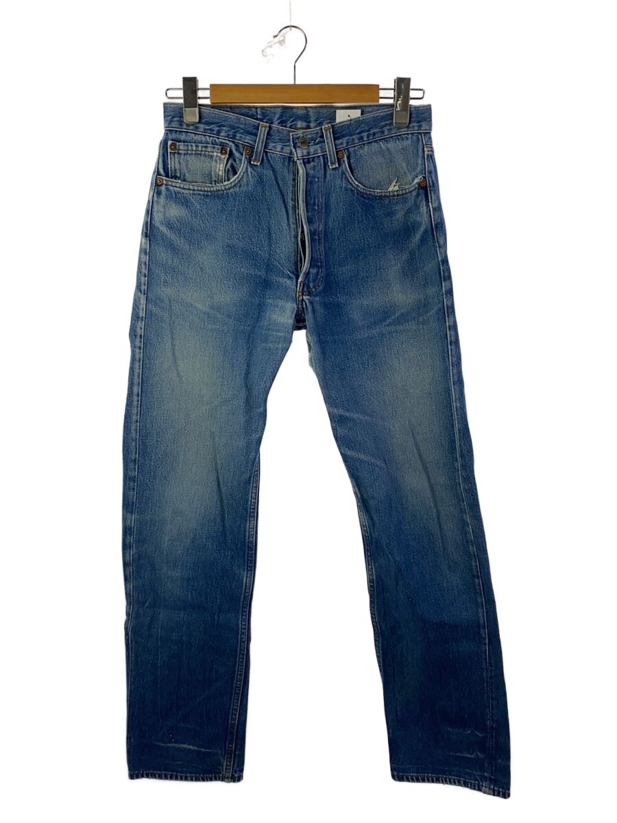 【中古】Levi’s◆下つ方/32/ジーンズ/IDG/501-0000/名取り草裏515【メンズウェア】