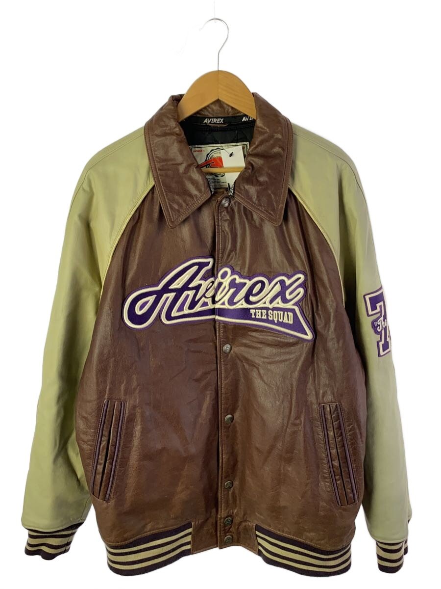 【中古】AVIREX◆スタジャン/XL/牛革/6151029【メンズウェア】｜2ｎｄ STREET 店