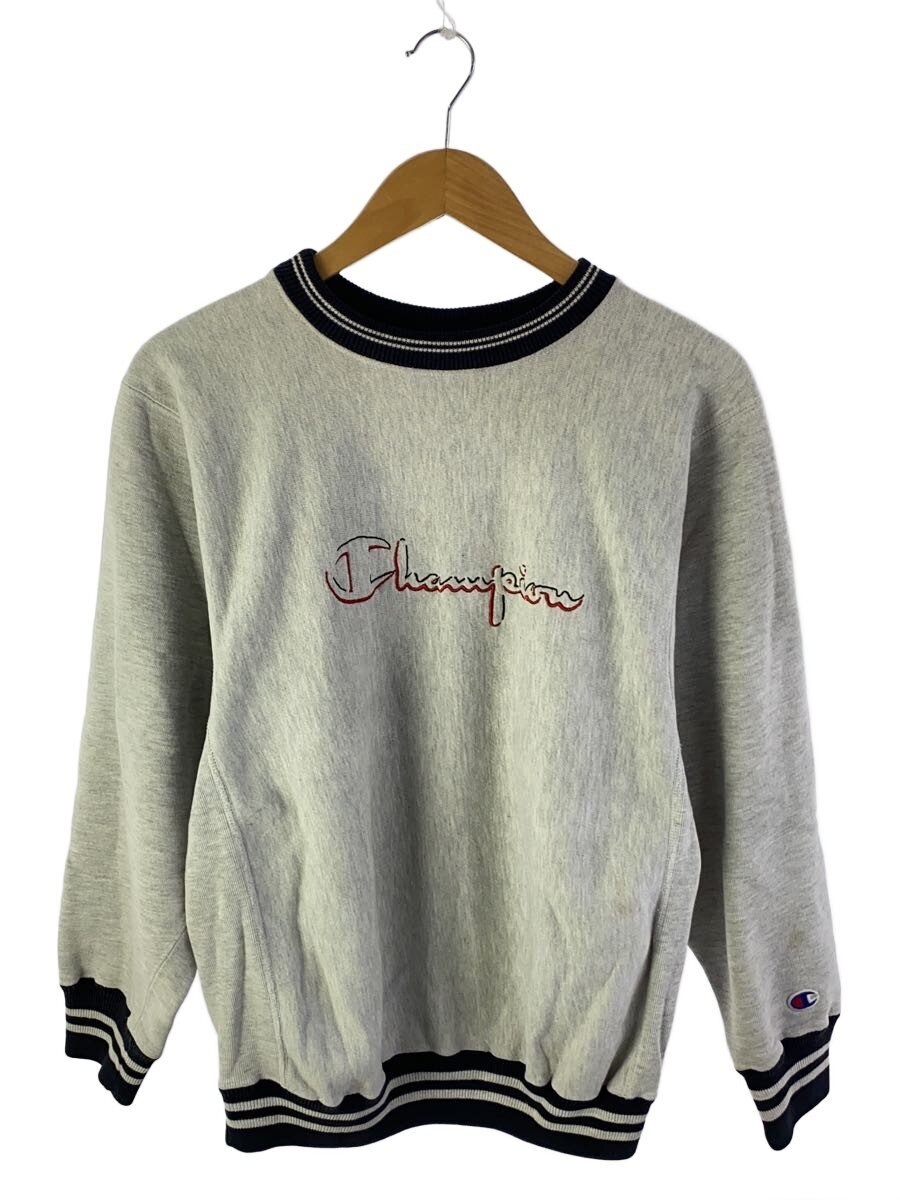 【中古】Champion◆汗水/L/綿織物/GRY【メンズウェア】