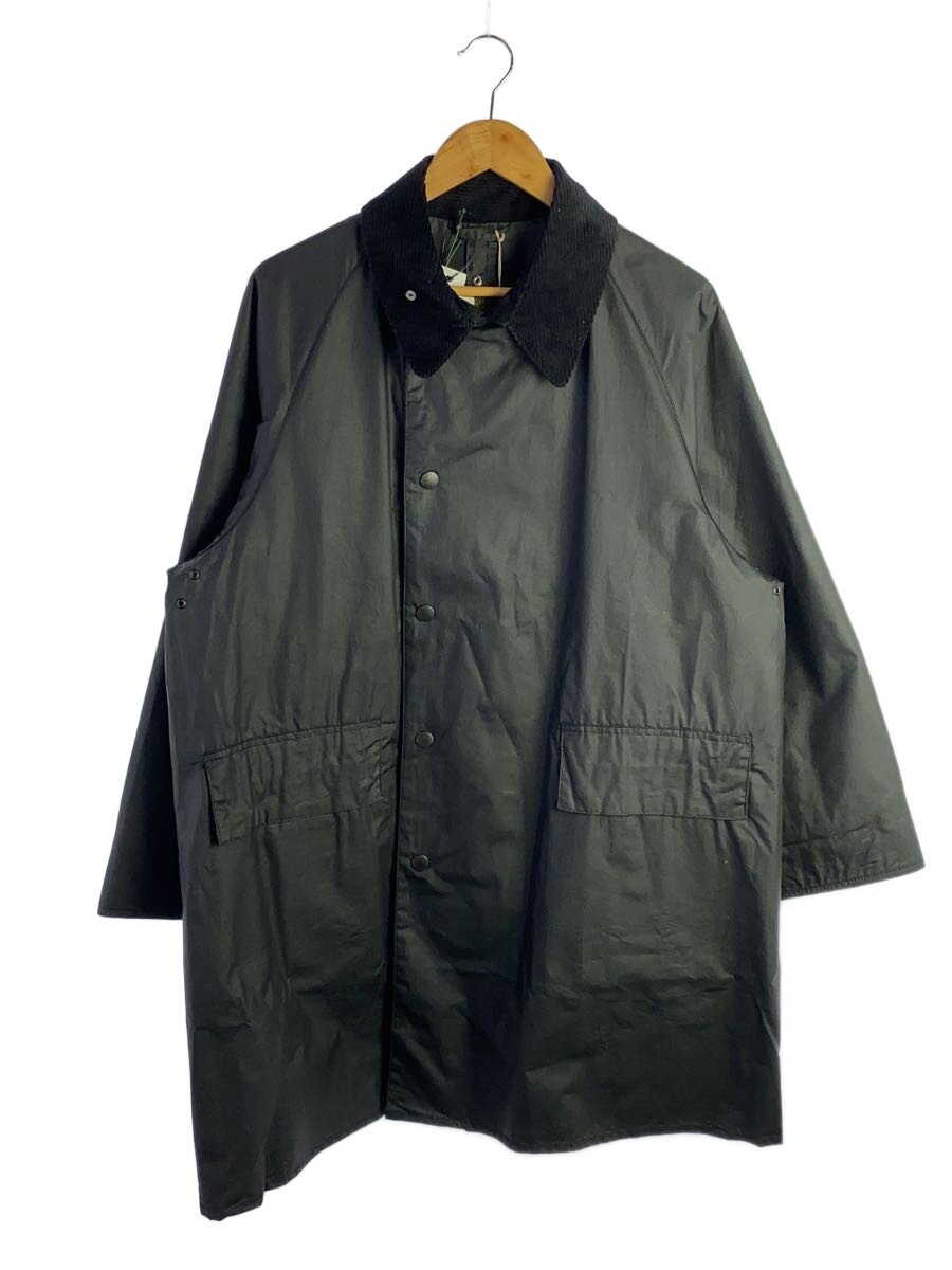 【中古】Barbour◆3/4 Coat/厚地の外套/36/綿織物/BLK/KS21FBB02【メンズウェア】