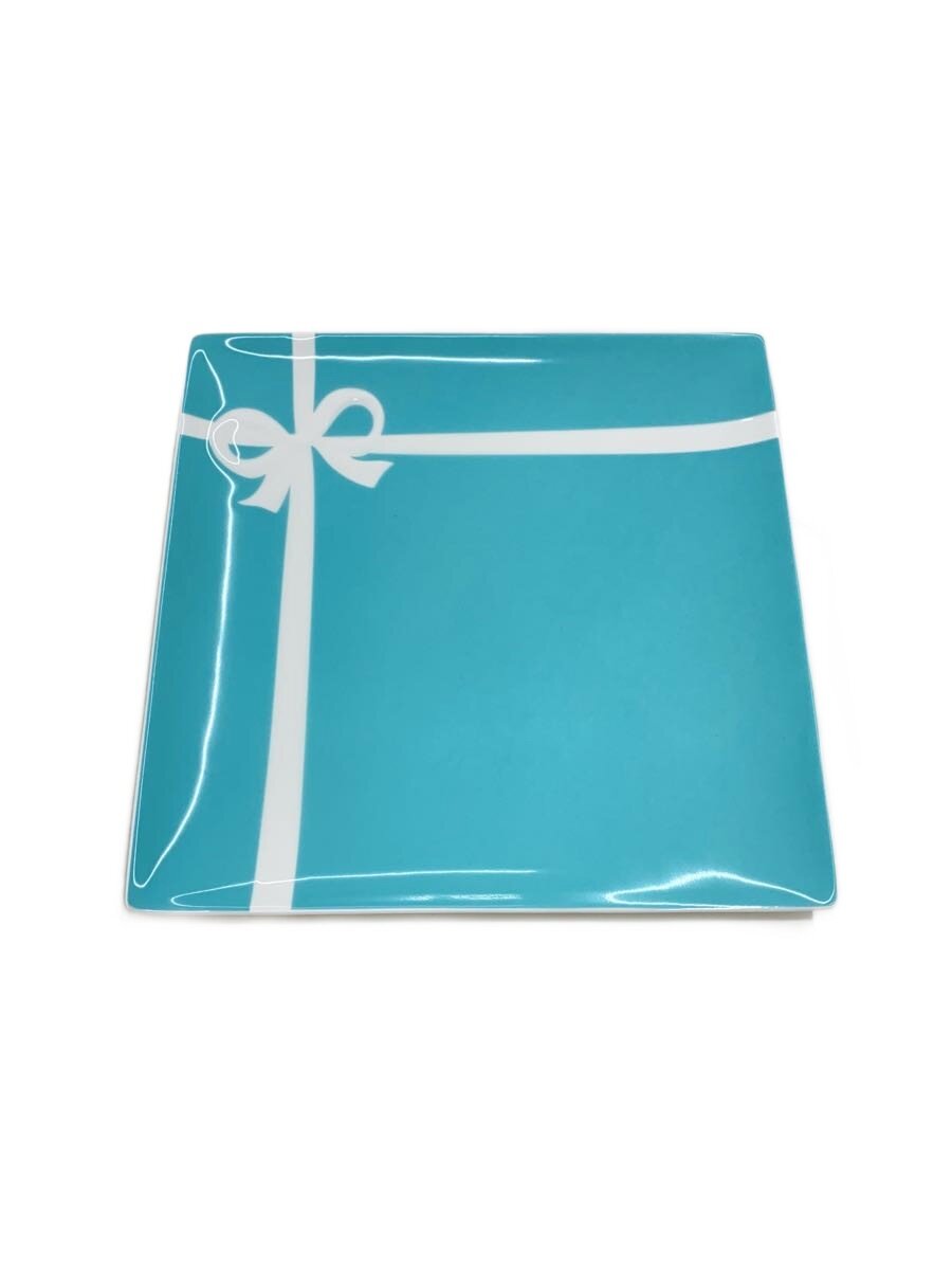 【中古】TIFFANY&Co.◆プレート/BLU/ブルーボックス【キッチン用品】