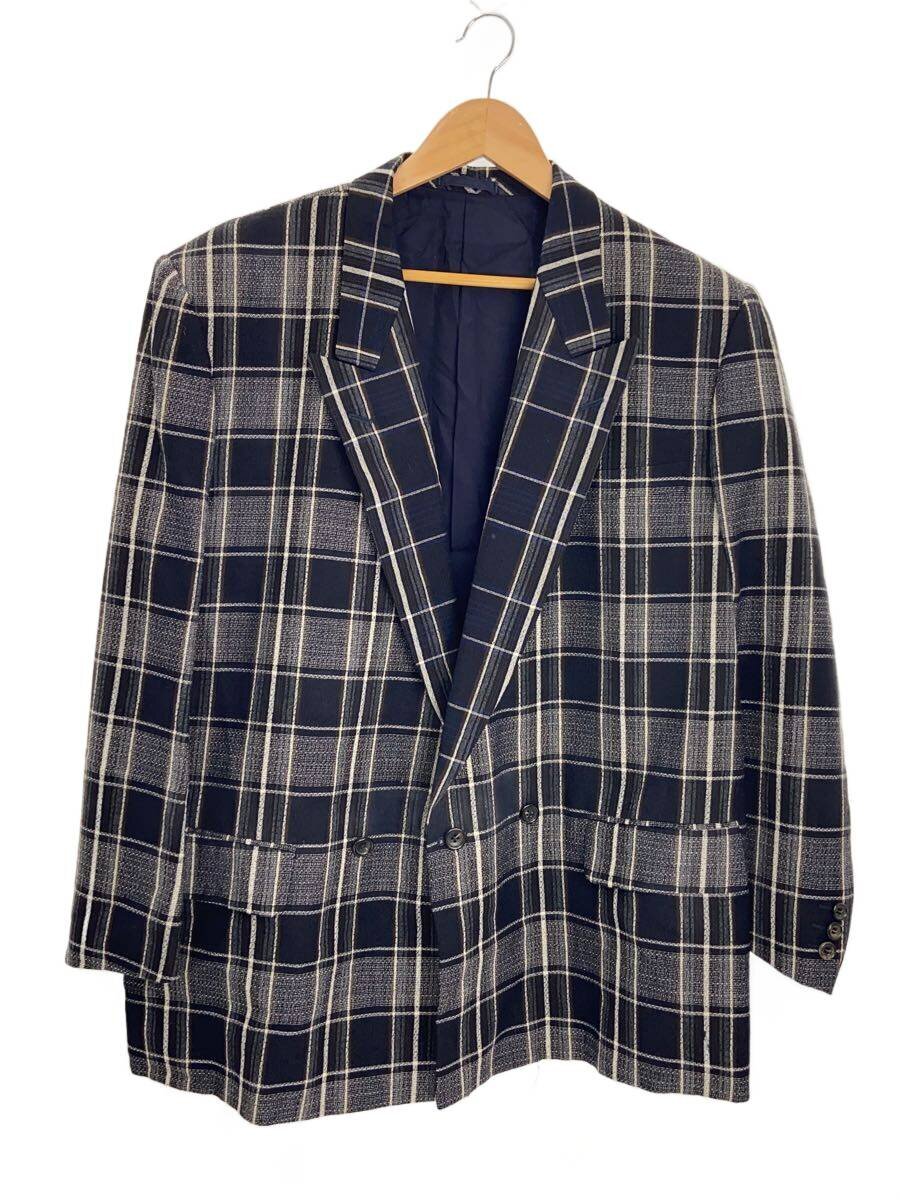 【中古】COMME des GARCONS HOMME◆テーラードジャケット/M/羊毛/NVY/読み合わせる/hj-08021m【メンズウェア】