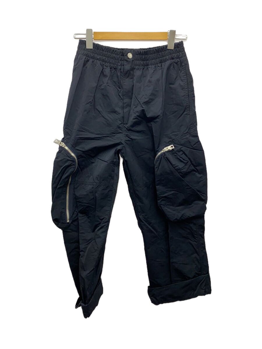 【中古】BOTTEGA VENETA◆Nylon Cargo Pants/S/ナイロン/NVY/716591 VF4K0【メンズウェア】