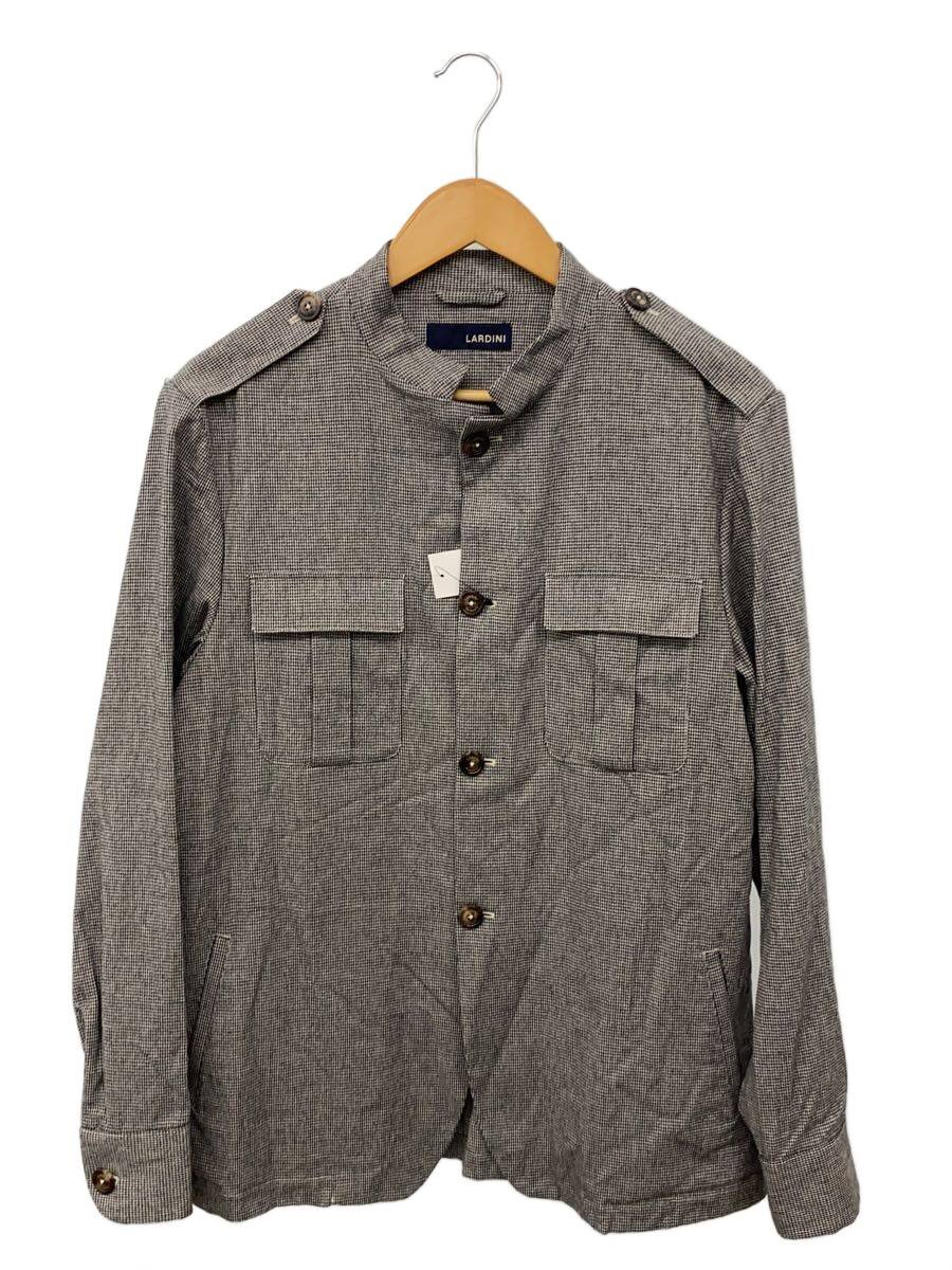【中古】LARDINI◆ジャケット/M/ウール/SLV/千鳥格子/PRT9861【メンズウェア】｜2ｎｄ STREET 店 13,042円