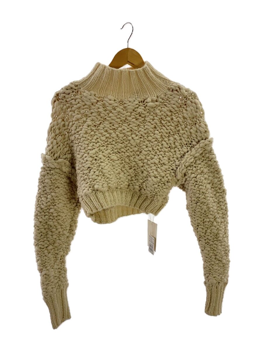 【中古】ALLEGE◆ニット・セーター(厚手)/1/ウール/IVO/AL23W-FKN01【レディースウェア】|2nd STREET 店