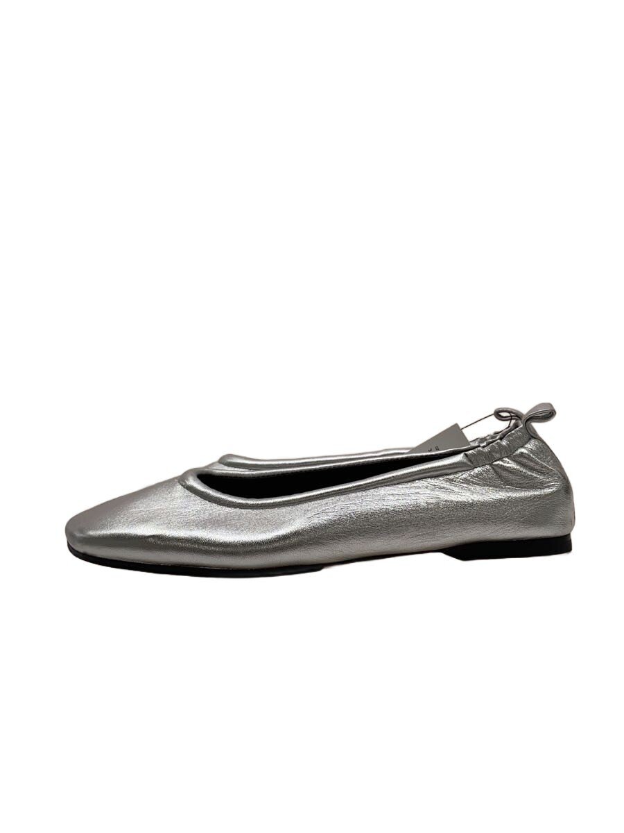 【中古】3.1 Phillip Lim◆木目細かパンプス/36/SLV/なめし革//【シューズ】