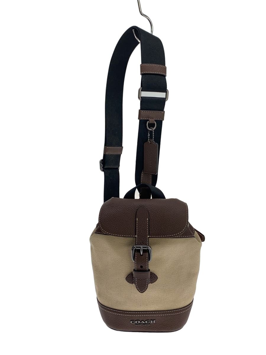 【中古】COACH◆ウエストバッグ/キャンバス/CRM/b2344-ch074//【バッグ】｜2ｎｄ STREET 店