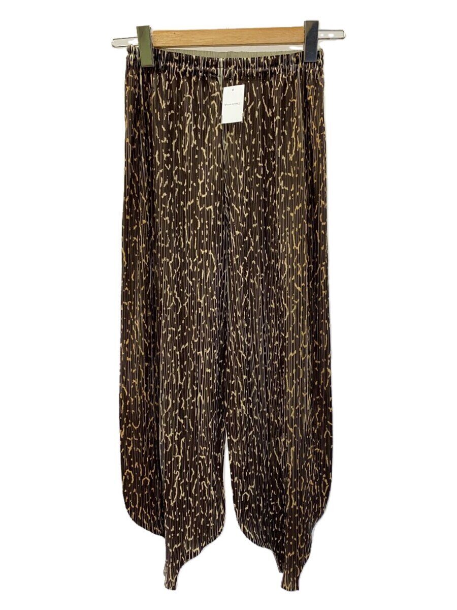 【中古】PLEATS PLEASE ISSEY MIYAKE◆90s/ボトム/1/ポリエステル/BRW/総柄/PP62-JF533【レディースウェア】|2nd STREET 店