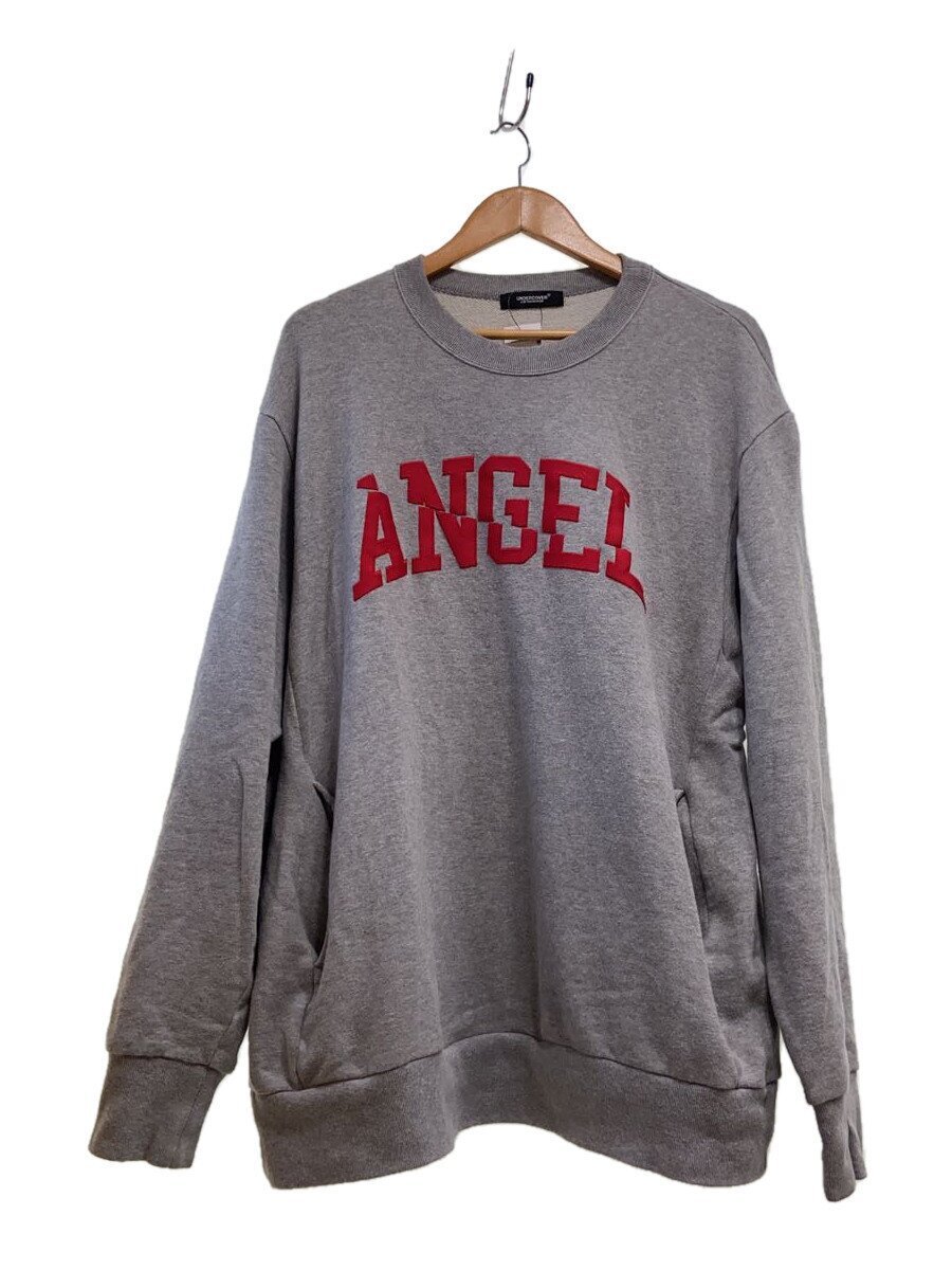 【中古】UNDERCOVER◆23SS/SWEAT ANGEL/流汗/4/綿織物/GRY/UC1C9801【メンズウェア】