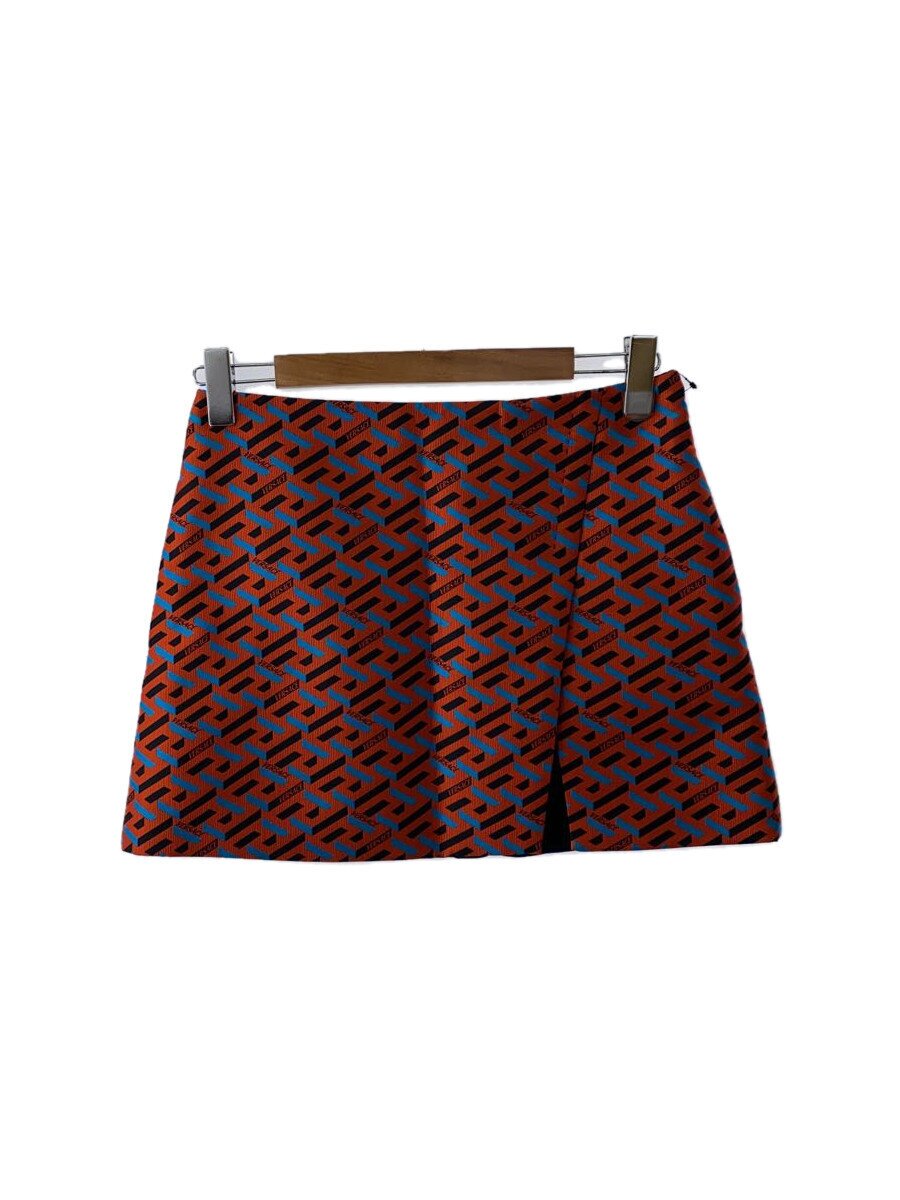 【中古】VERSACE◆スカート/40/ポリエステル/ORN/総柄/1001712//【レディースウェア】｜2ｎｄ STREET 店