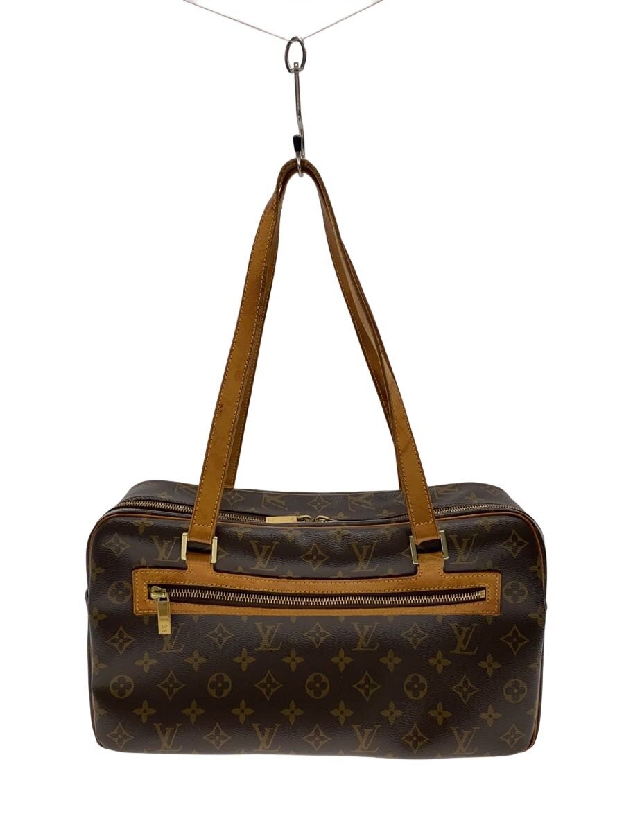【中古】LOUIS VUITTON◆シテGM_モノグラム・キャンバス/PVC/BRW/総柄【バッグ】|2nd STREET 店