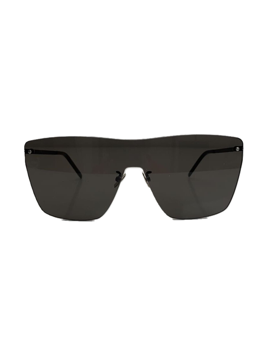 MASQUE CADRE BOUCLIER SAINT LAURENT MÉTAL NOIR HOMME 99 01 140 2 1A75 TRÈS BON JAPON
