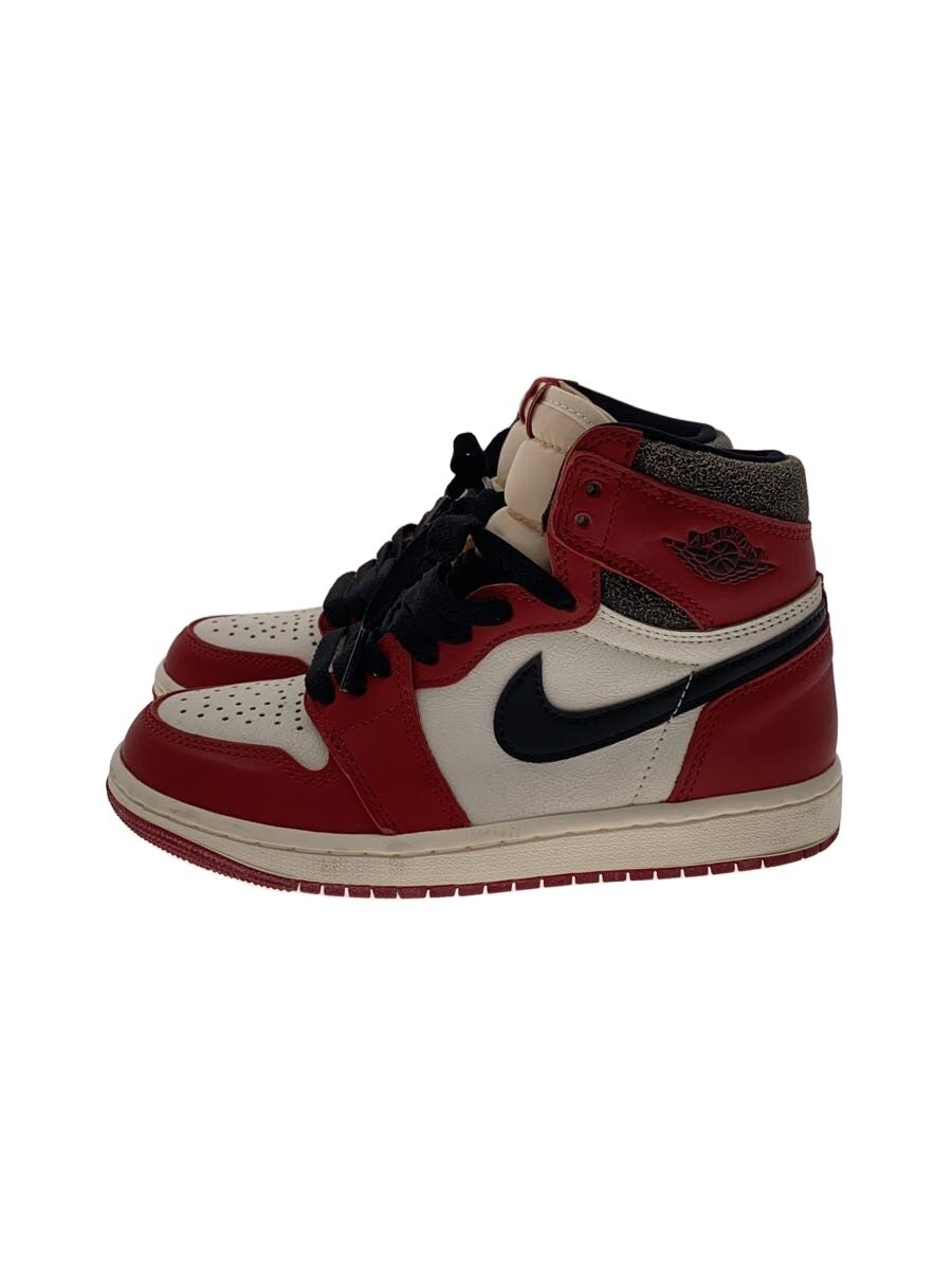 【中古】NIKE◆AIR JORDAN 1 RETRO HIGH OG_エアジョーダン 1 レトロ ご機嫌 OG/23珊/WHT【シューズ】