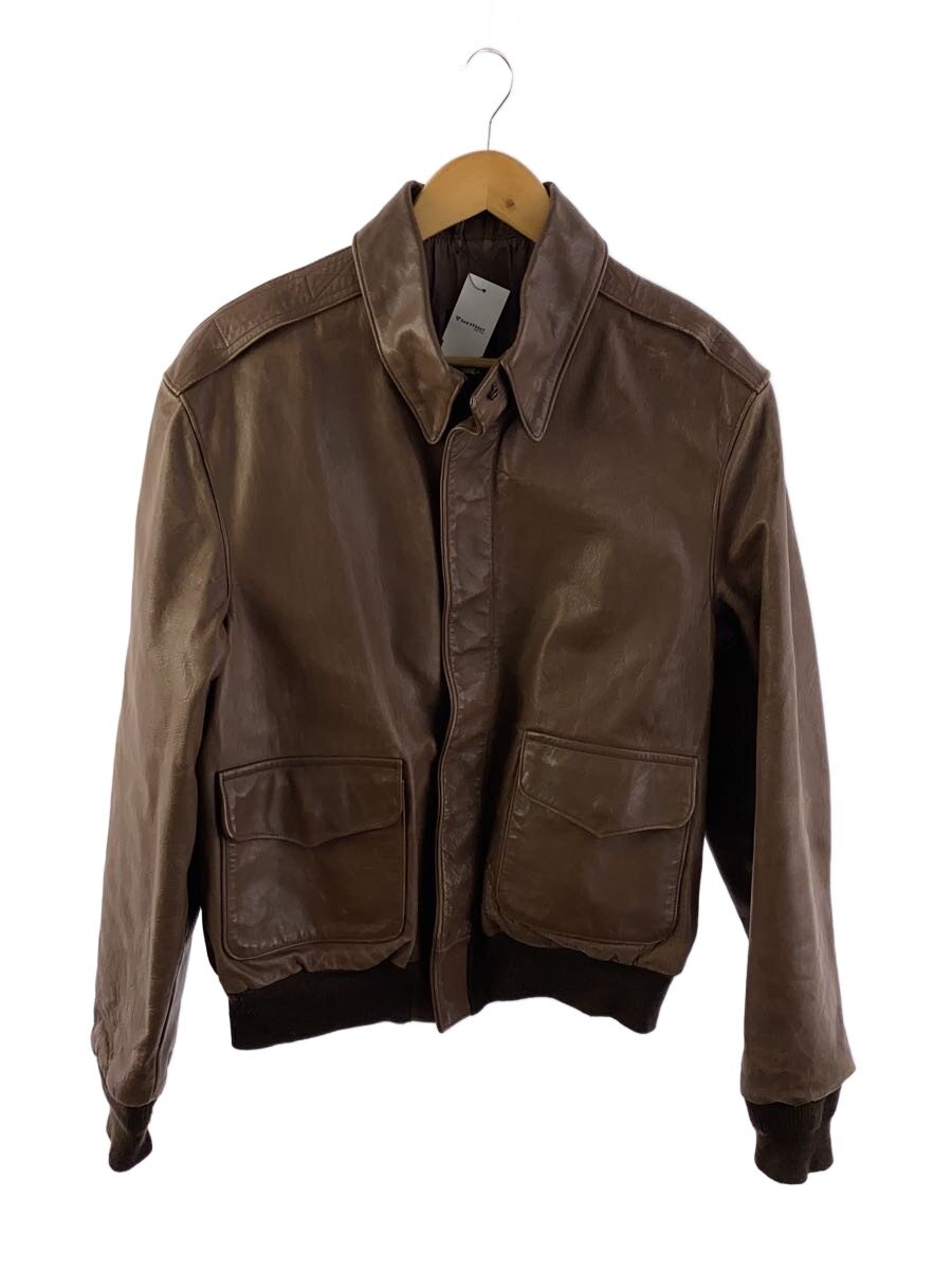 【中古】Willis&Geiger◆レザージャケット・ブルゾン/40/レザー/BRW/無地/30-1415【メンズウェア】|2nd STREET 店