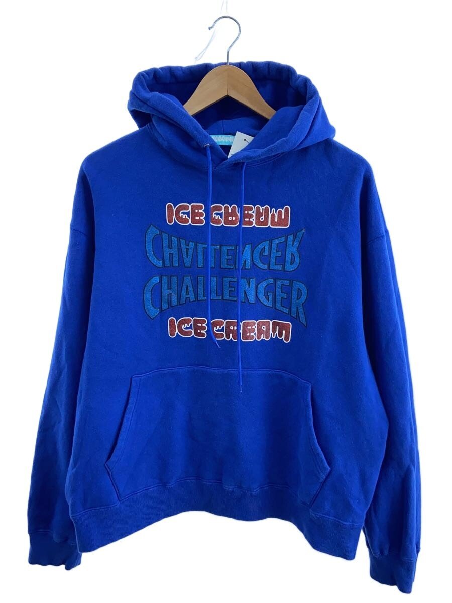 【中古】ICE CREAM◆パーカー/L/綿織物/BLU/ICJP205SK002【メンズウェア】