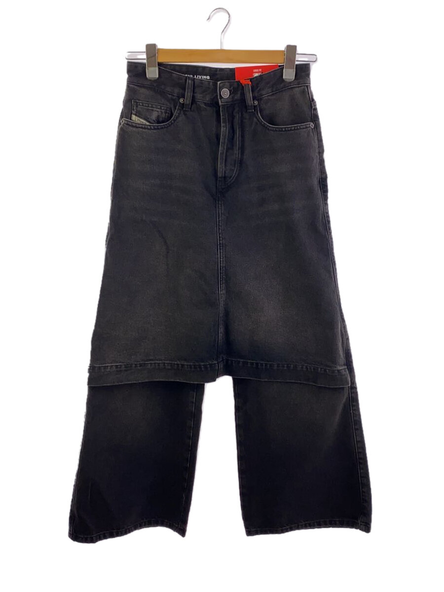 【中古】DIESEL◆下つ方/24/ジーンズ/BLK/引き舟仕合わせ/D-SYREN-J-S【レディースお召しもの】