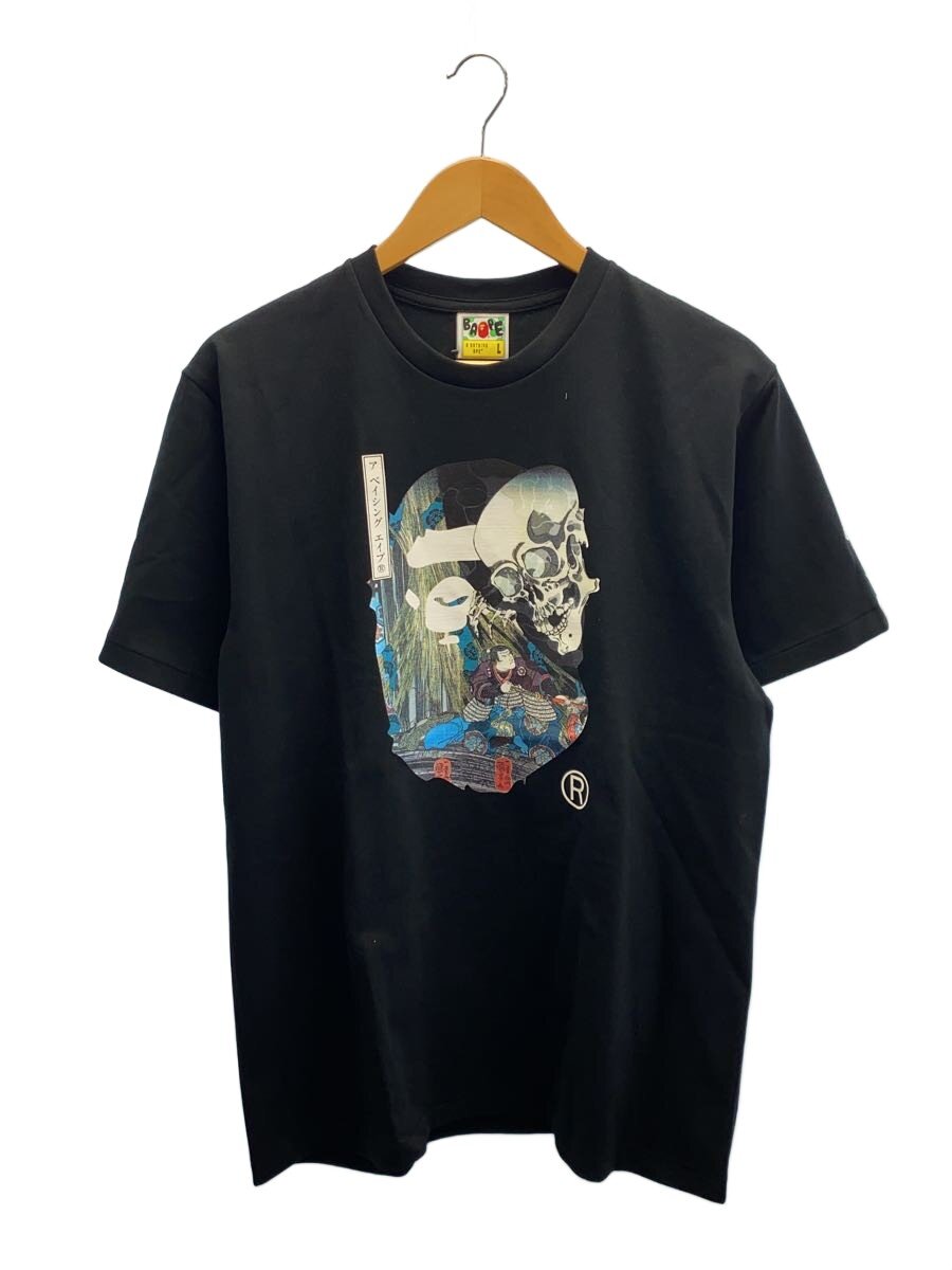 【中古】A BATHING APE◆Tシャツ/L/コットン/ブラック/001TEL731918C【メンズウェア】|2nd STREET 店
