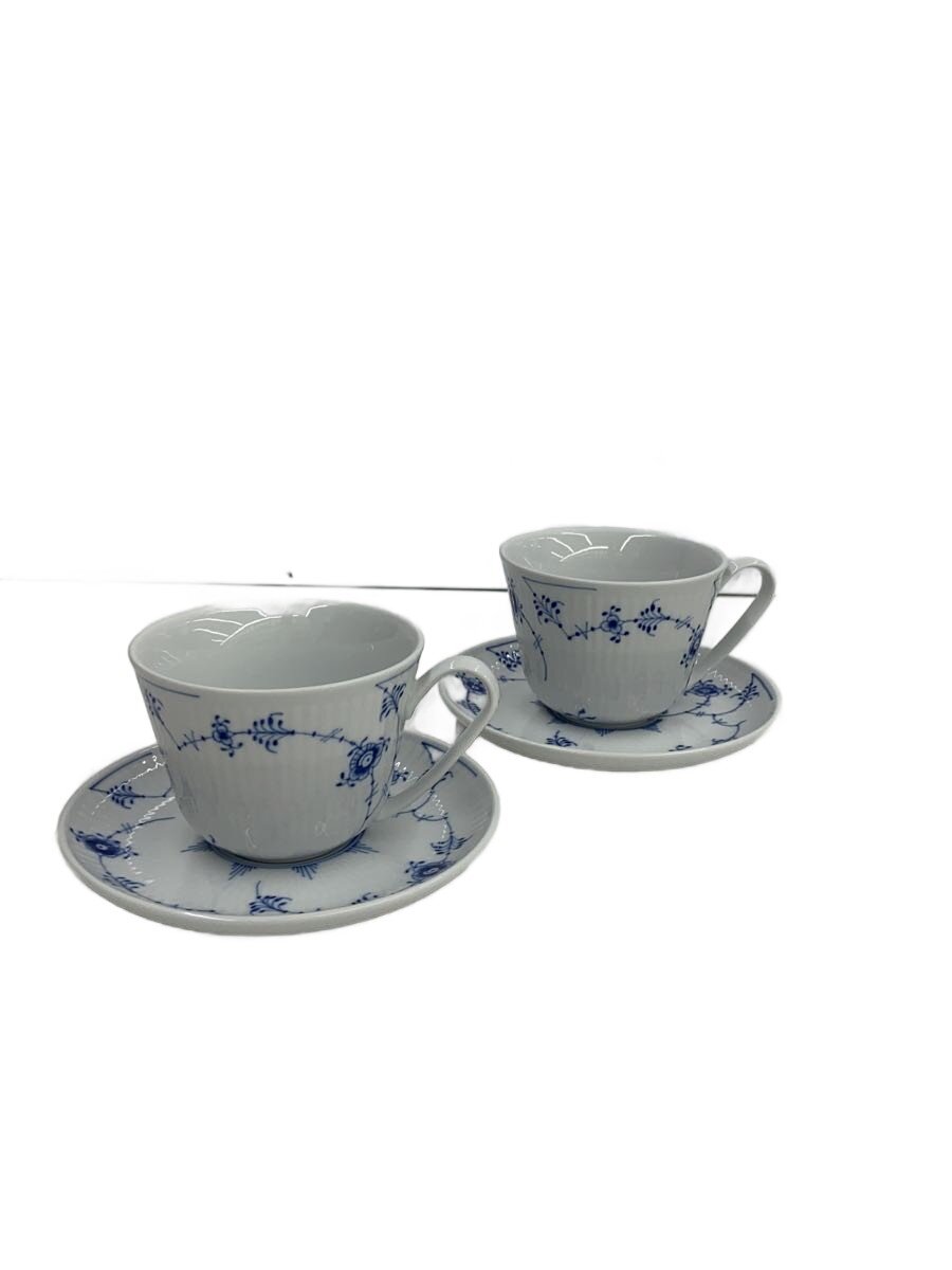 【中古】ROYAL COPENHAGEN◆優勝杯\u0026平円盤/2客仕掛ける/WHT/065//【御厨子所備品】