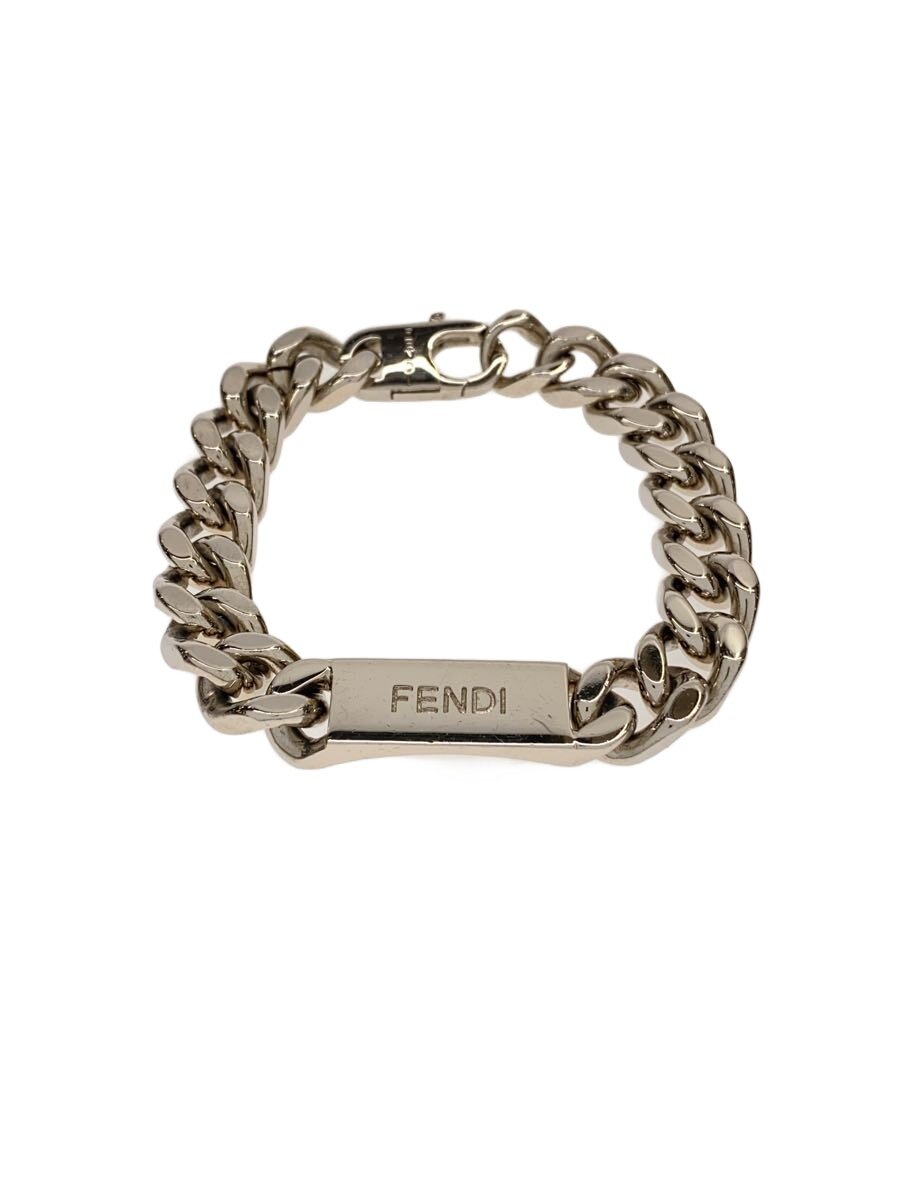 【中古】FENDI◆腕輪/大きさS/メッキ/SLV/レディース【服飾雑貨他】
