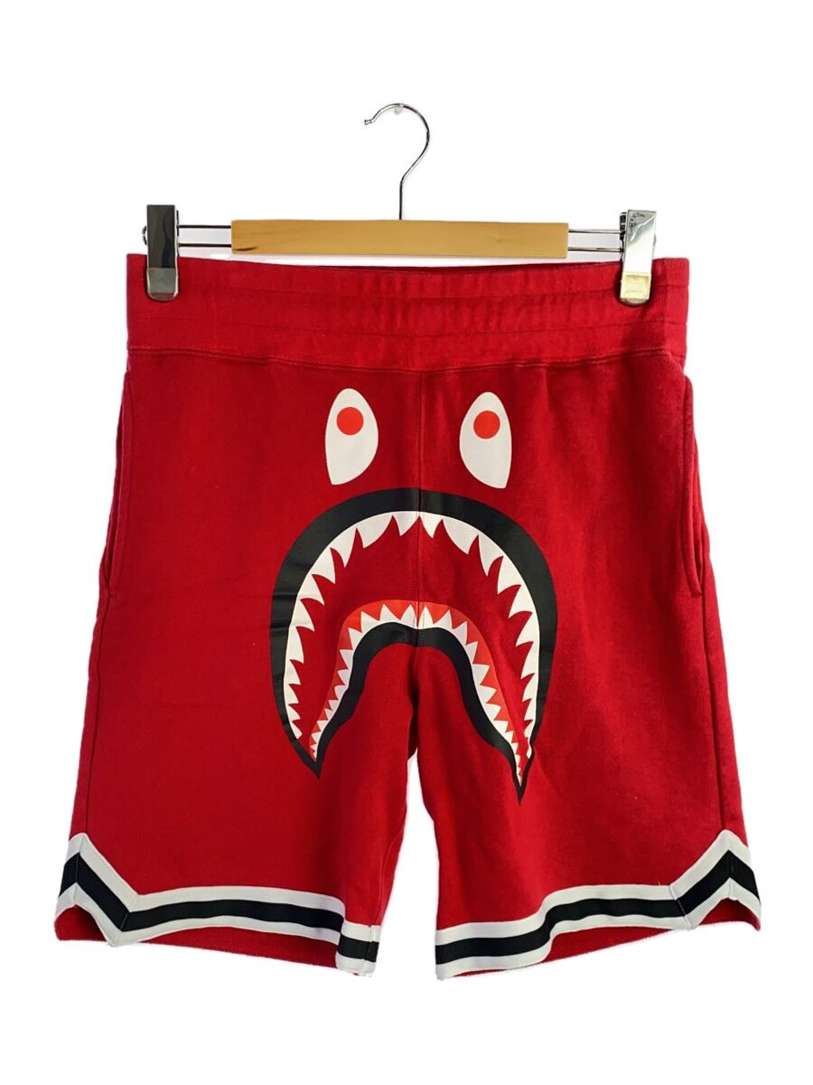 【中古】A BATHING APE◆遊撃手ズボン下/M/綿織物/RED【メンズウェア】