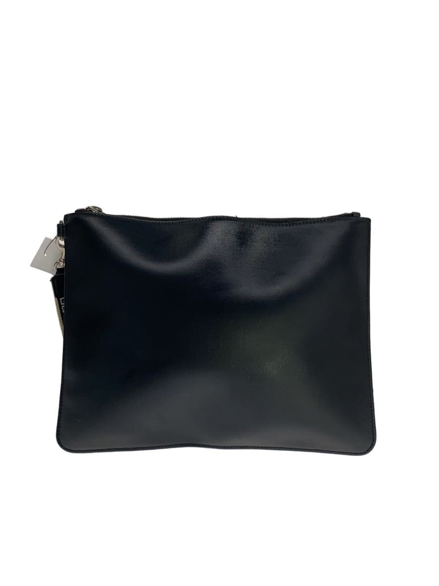 【中古】GIVENCHY◆二番め御徒面子/PVC/BLK/無地【御徒面子】