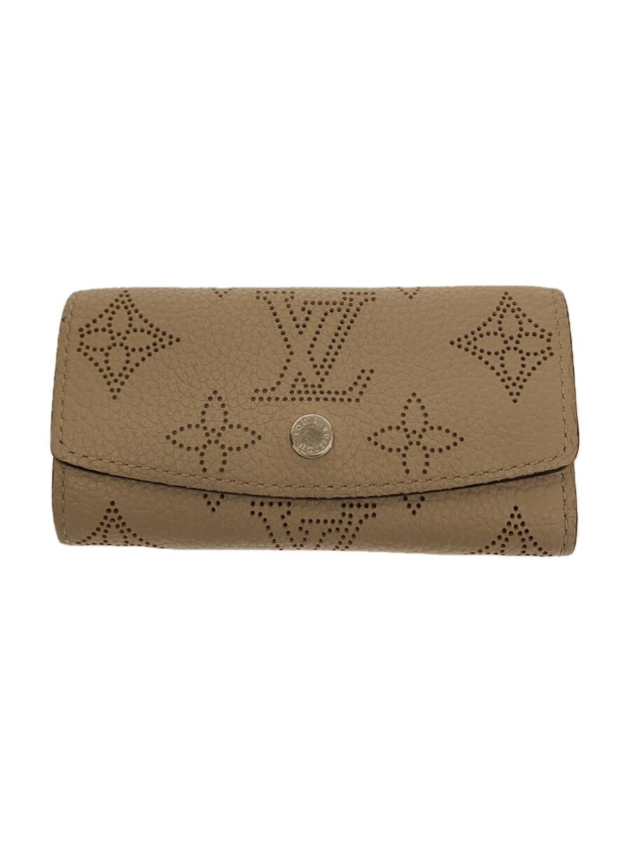 【中古】LOUIS VUITTON◆ミュルティクレ4_マヒナ_BEG/レザー/BEG/レディース【服飾雑貨他】|2nd STREET 店