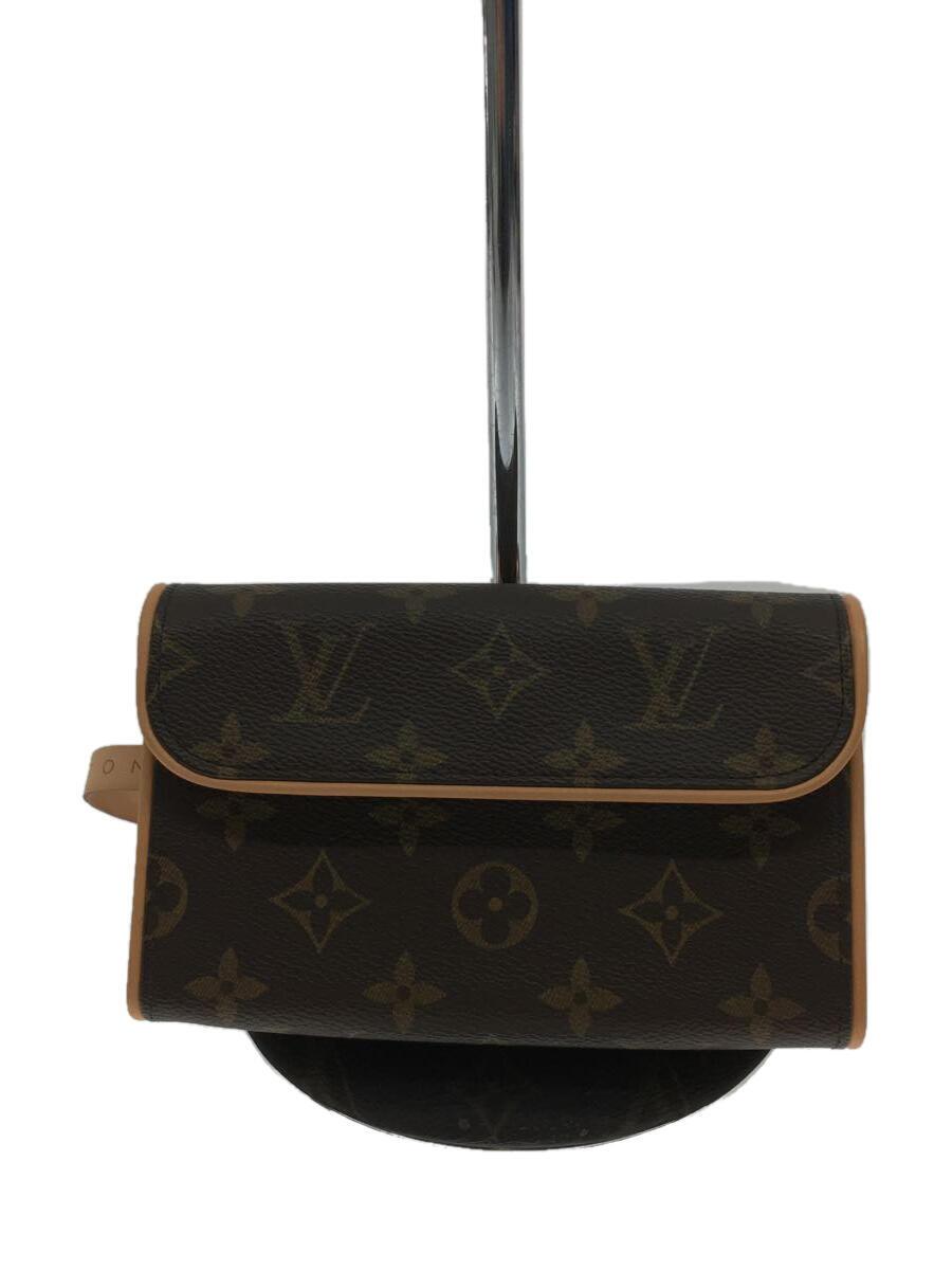 【中古】LOUIS VUITTON◆M51855/ポシェット_フロランティーヌ/酉の方角御徒面子[仕入]/PVC/BRW/モノグラム【御徒面子】