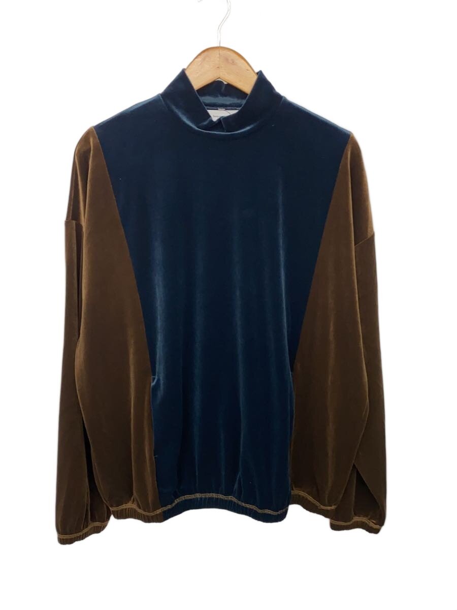 【中古】Sasquatchfabrix.◆長袖プルオーバー/L/ポリエステル/NVY/22aw-CSL-005//【メンズウェア】