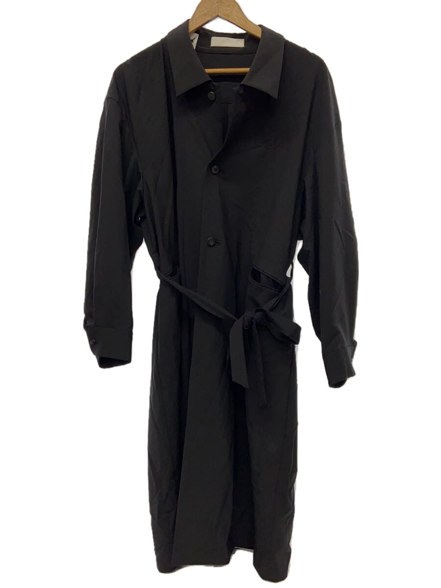 【中古】ETHOSENS◆ステンカラーコート/1/ウール/BLK/E118-502//【メンズウェア】｜2ｎｄ STREET 店