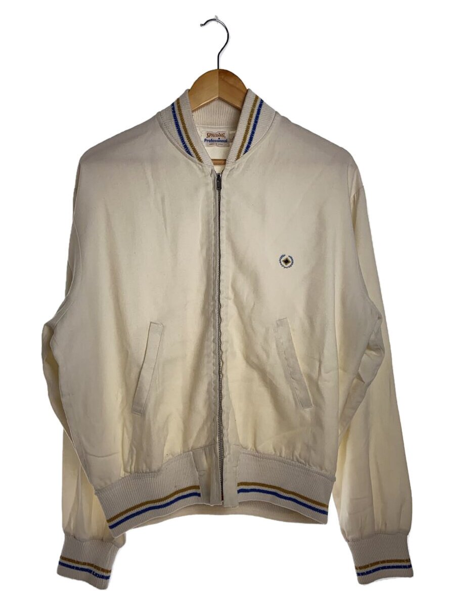 【中古】60s/nyncoジップ/Spalding Professional/ジャケット/L/--/WHT【メンズウェア】｜2ｎｄ STREET 店