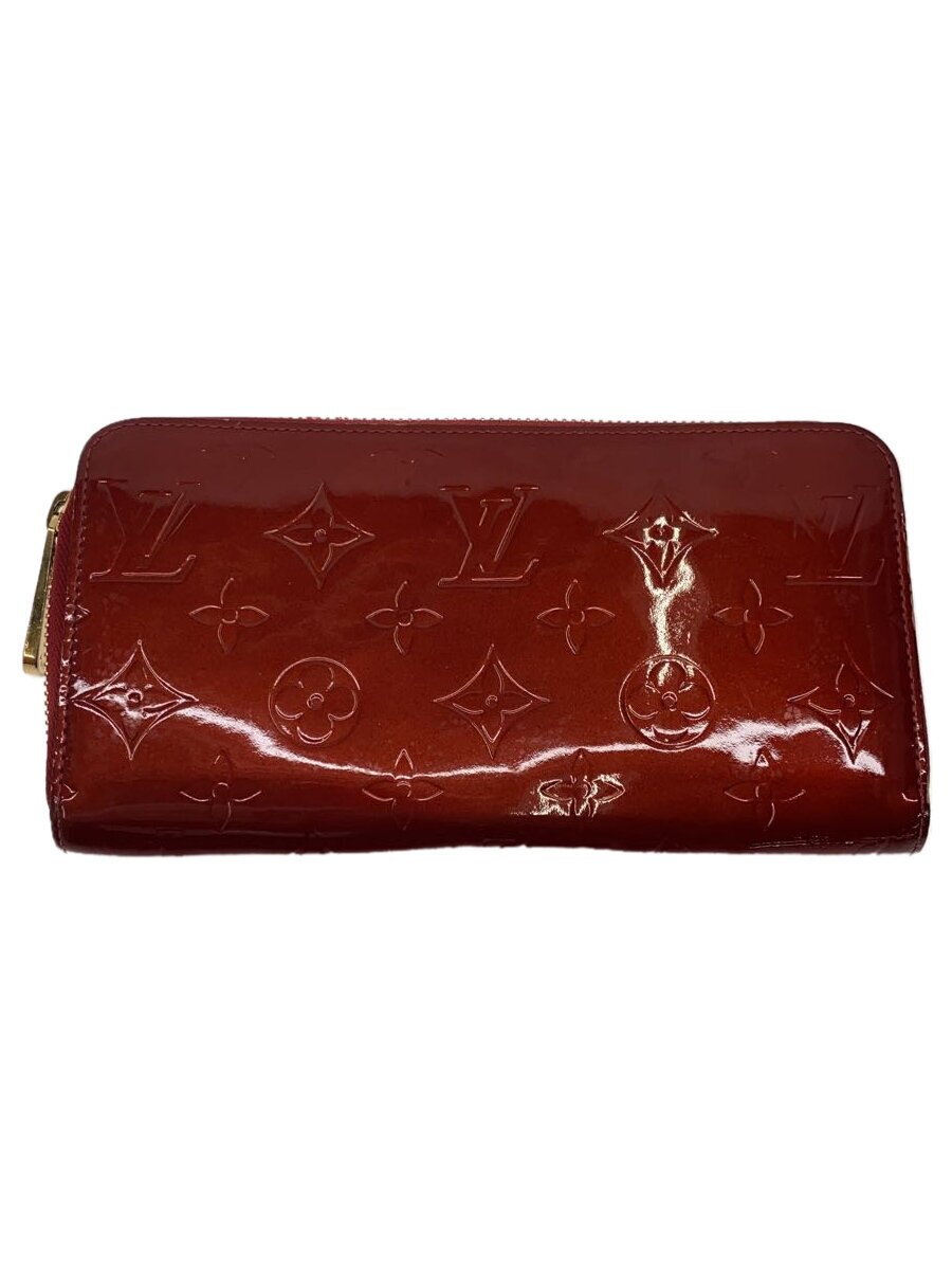 【中古】LOUIS VUITTON◆ジッピー・ウォレット_モノグラム・ヴェルニ_BRD/エナメル/BRD/レディース【服飾雑貨他】