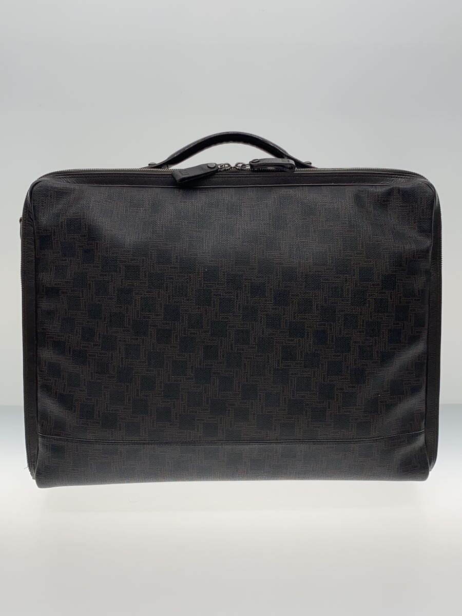 【中古】dunhill◆ブリーフ入れもの/--/赤銅色/総柄【御徒面子】