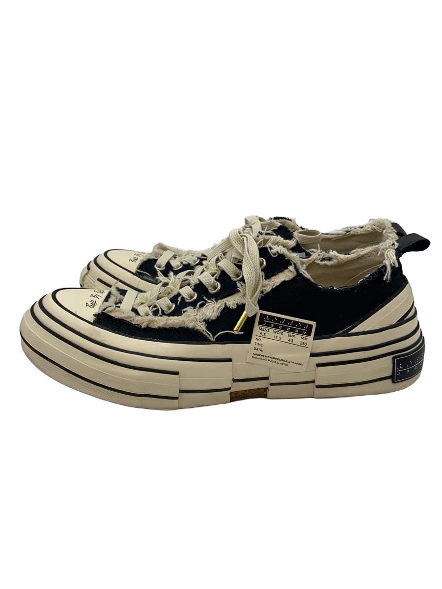 【中古】VESSEL◆ローカットスニーカー/28珊/BLK/S19x001B//【シューズ】