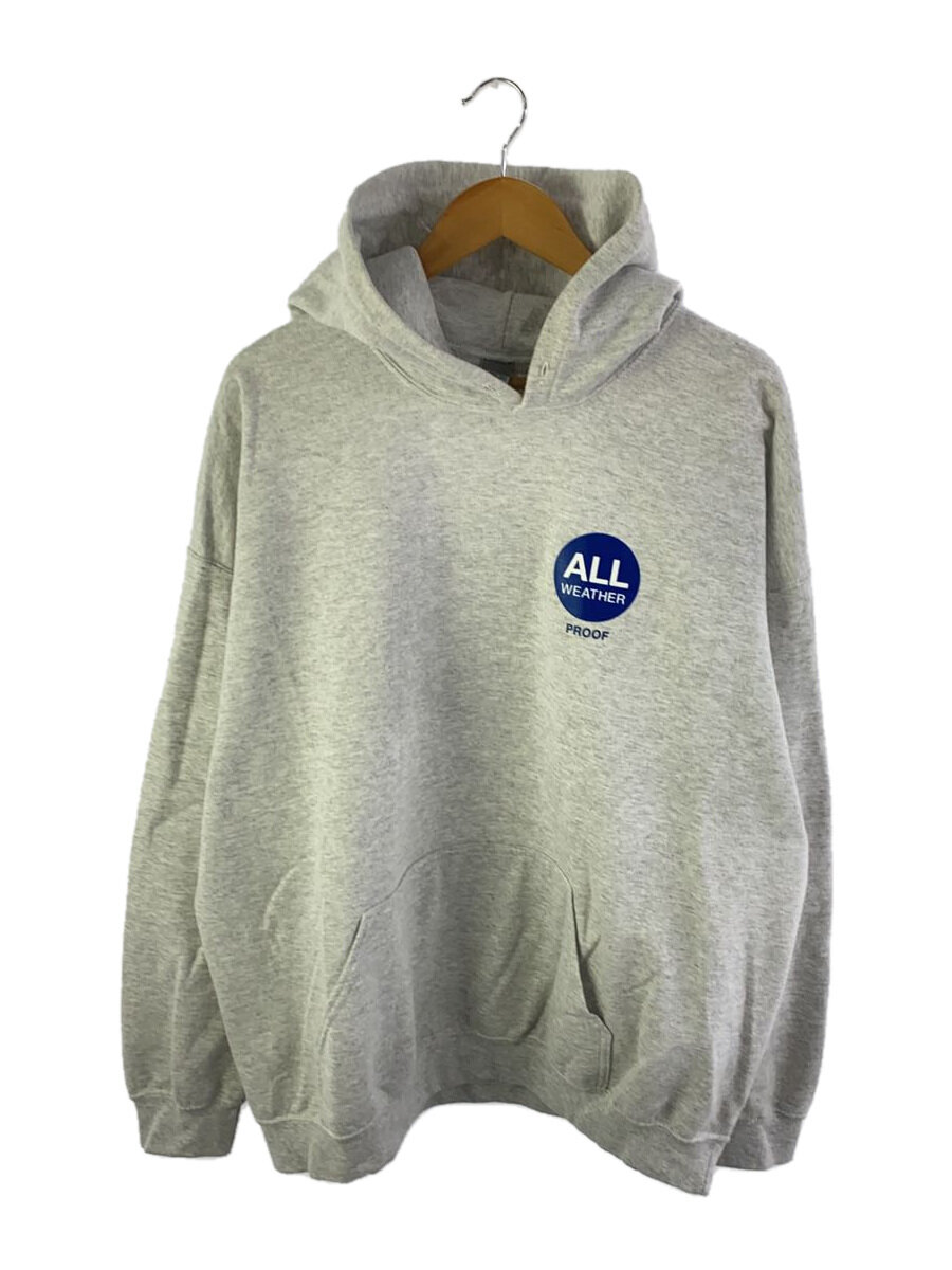 【中古】GILDAN◆毛玉有/all weather proof/パーカー/XXL/綿織物/GRY//【メンズウェア】