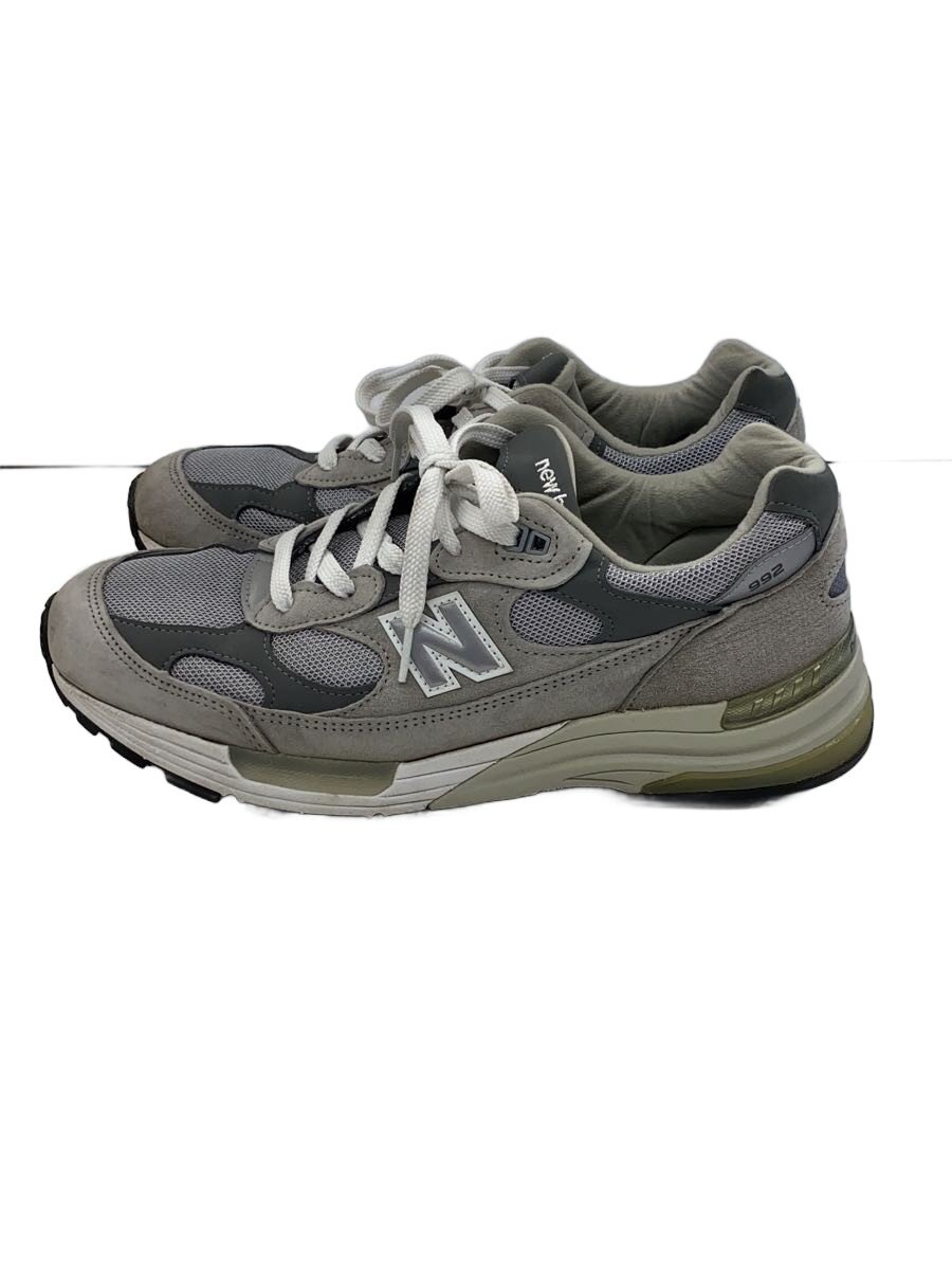 【中古】NEW BALANCE◆M992/薄墨色/Made インチ USA/28糎/GRY【シューズ】