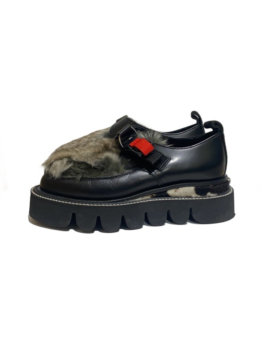 【中古】Hender Scheme◆meadow monk/置き目毛皮/2/BLK【シューズ】