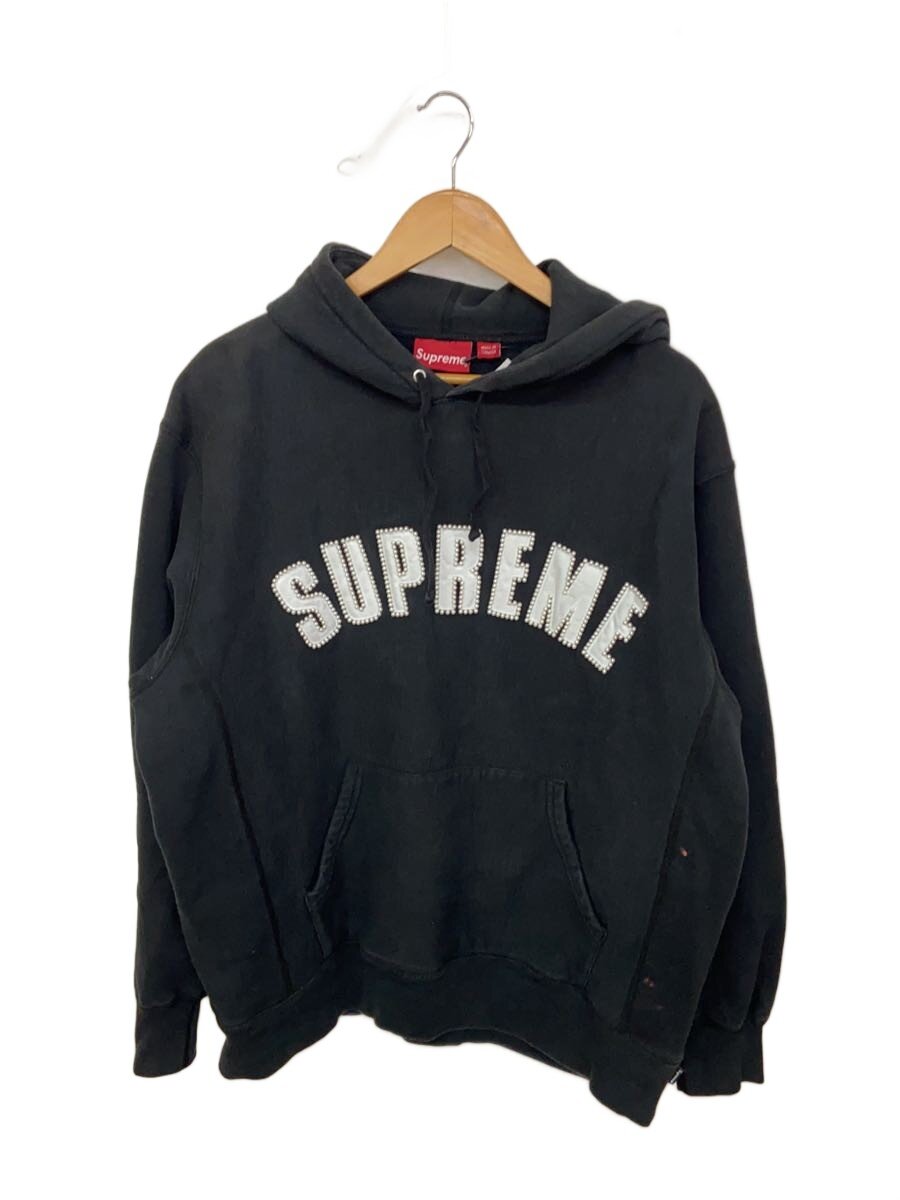 【中古】Supreme◆パーカー/M/綿織物/BLK【メンズウェア】