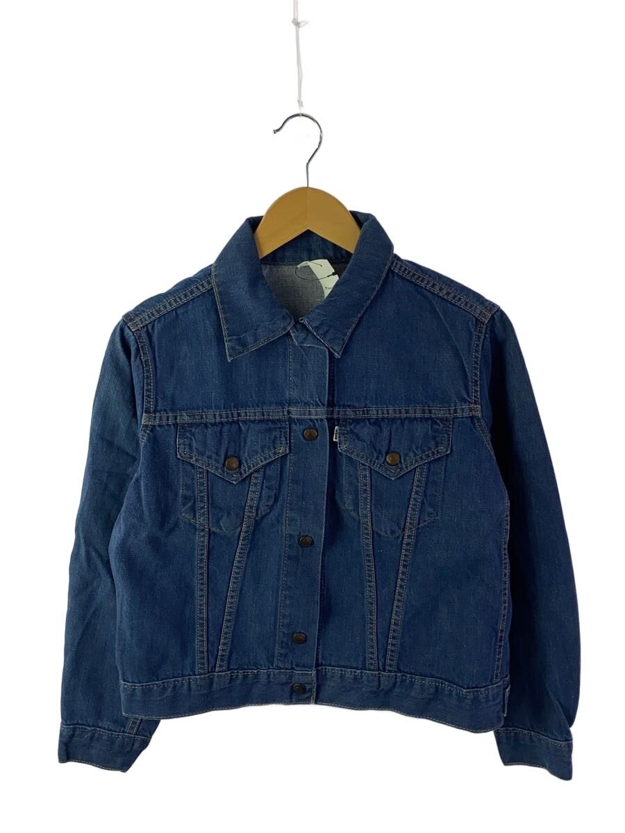 【中古】Levi’s◆Gジャン/L/ジーンズ/IDG/70s/白溜め桶/隙間名取り草【レディース御召しもの】