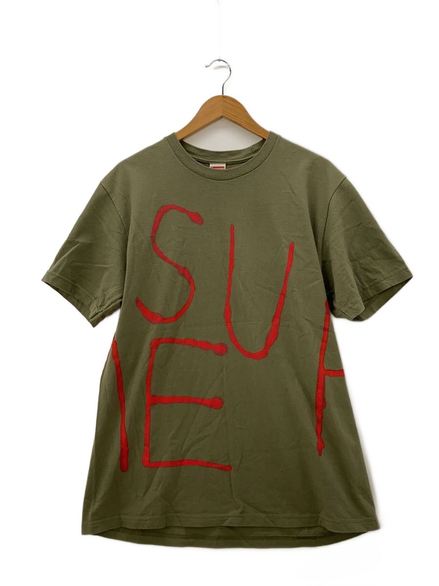 【中古】Supreme◆プルオーバー/M/綿織物/KHK【メンズウェア】