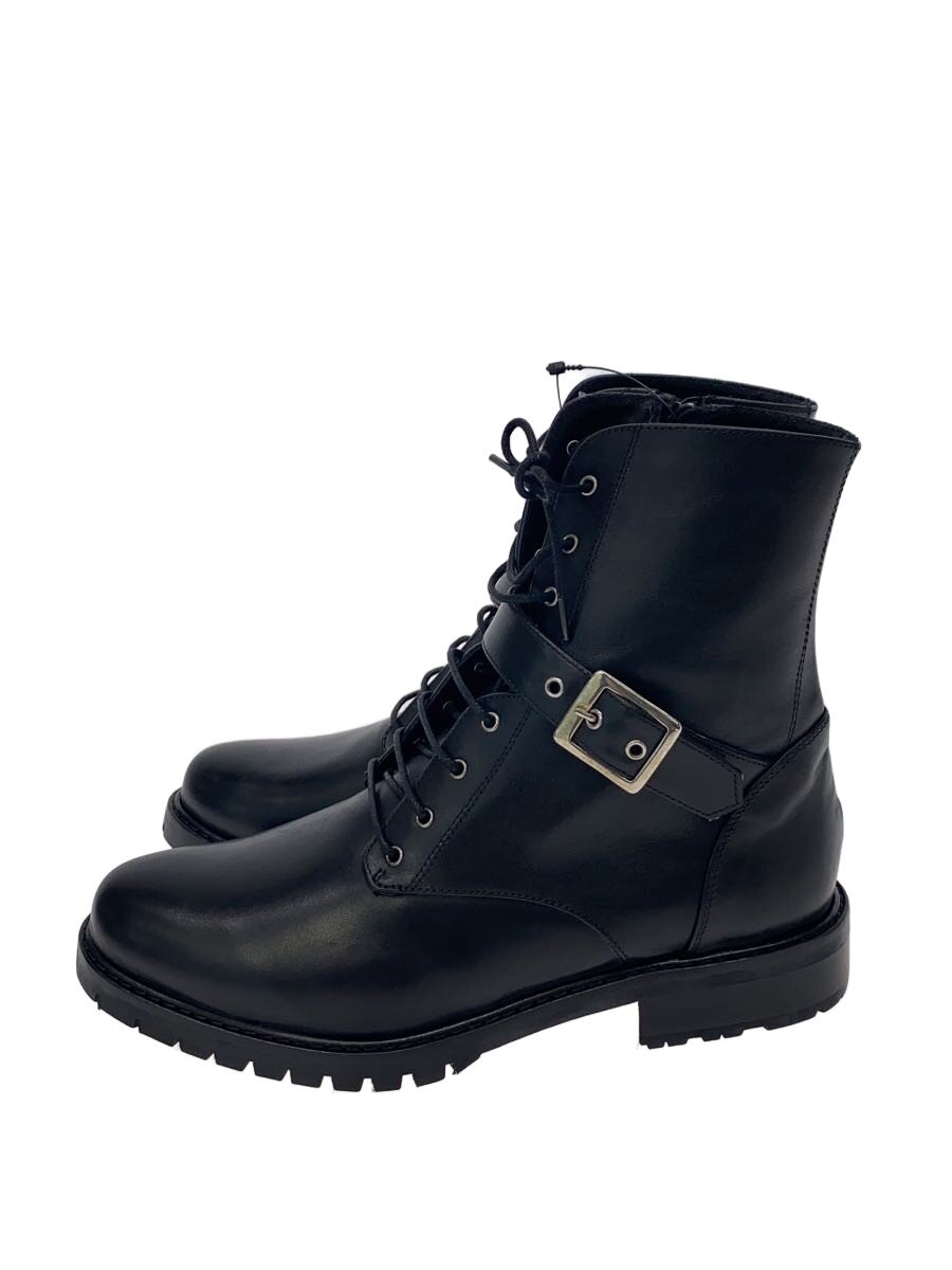 【中古】FABIO RUSCONI◆レースアップブーツ/36/BLK/レザー//【シューズ】|2nd STREET 店