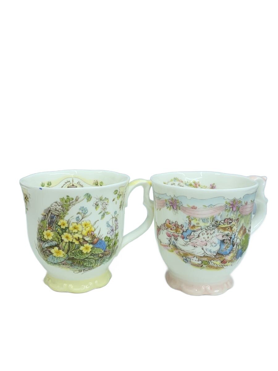 【中古】Royal Doulton◆カップ/2点書き割り/WHT//【勝手もと装置】