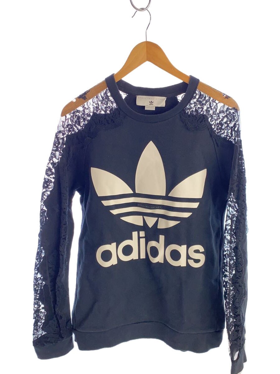 【中古】adidas by STELLAMcCARTNEY◆汗水/S/綿織物/ブッラク/536026 SLW42/スピード競技うつり変わり汗水【レディースお召しもの】