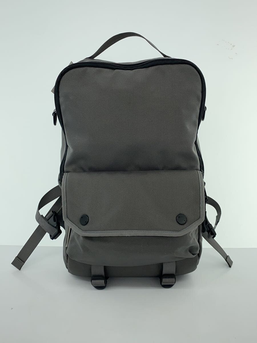 【中古】DSPTCH◆背嚢/ナイロン/GRY【御徒面子】