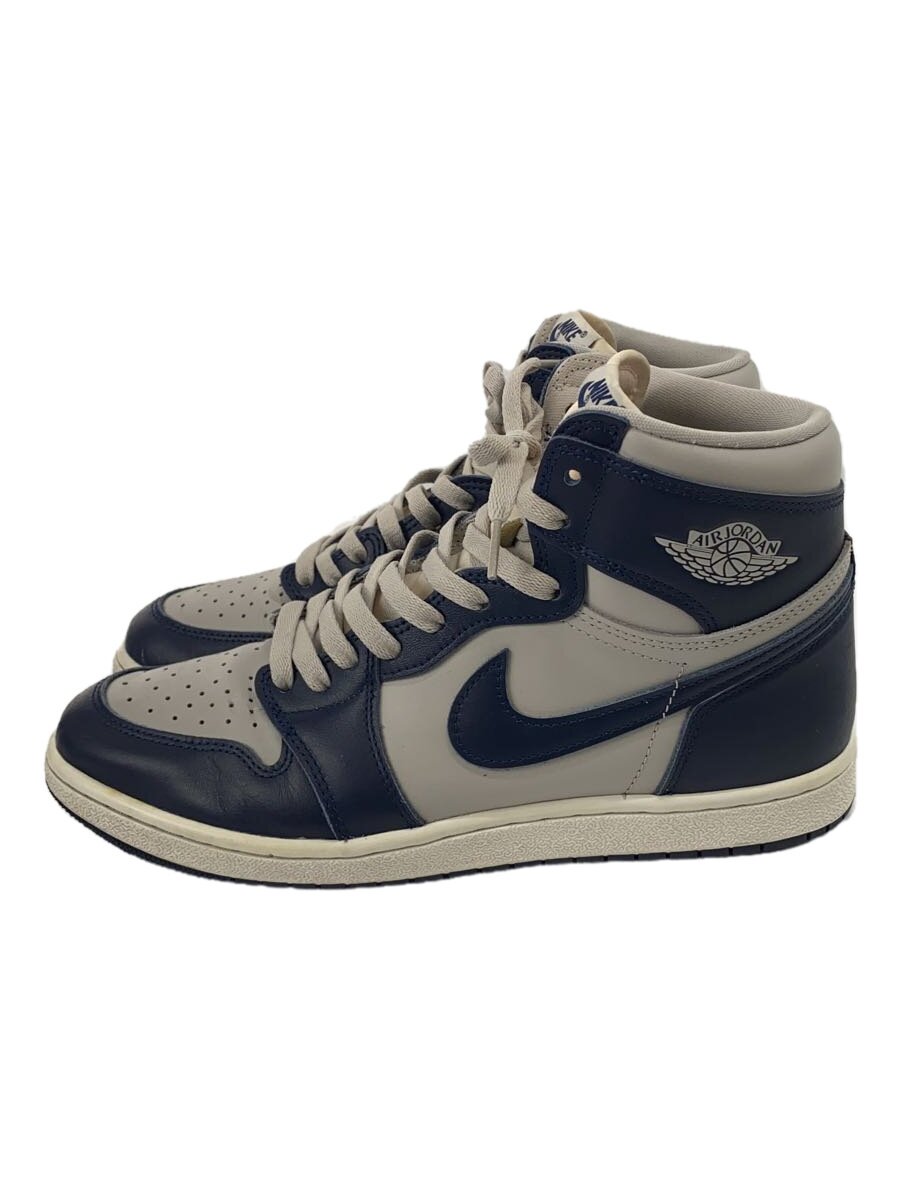 【中古】NIKE◆AIR JORDAN 1 HIGH 85_エア ジョーダン 1 ハイ 85/28.5cm/NVY【シューズ】｜2ｎｄ STREET 店