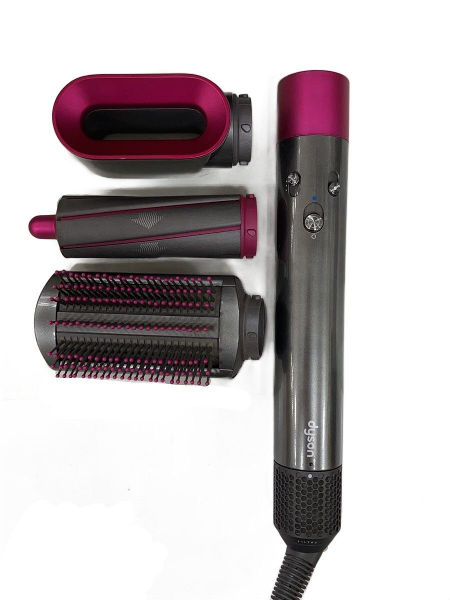 【中古】dyson◆ドライヤー・ヘアアイロン Dyson Airwrap スタイラー Volume+Shape HS01VNSFN【家電・ビジュアル・オーディオ】