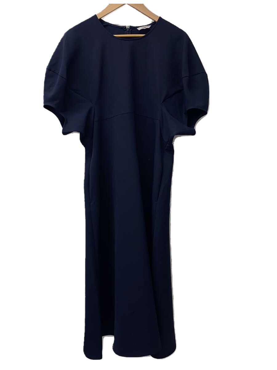 【中古】CLANE◆NECK RIBBON LANTERN SLEEVE ONE PIECE/1/NVY/無地/14112-5052//【レディースウェア】|2nd STREET 店