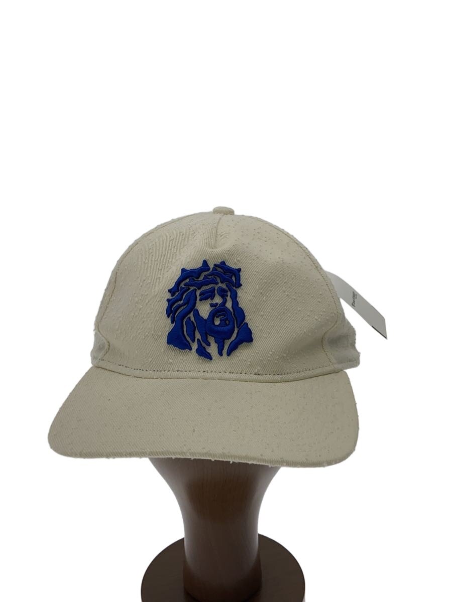 【中古】COOTIE◆Needle Punch Twill 5 Panel Cap/FREE/綿織物/IVO/メンズ【服飾雑貨他】