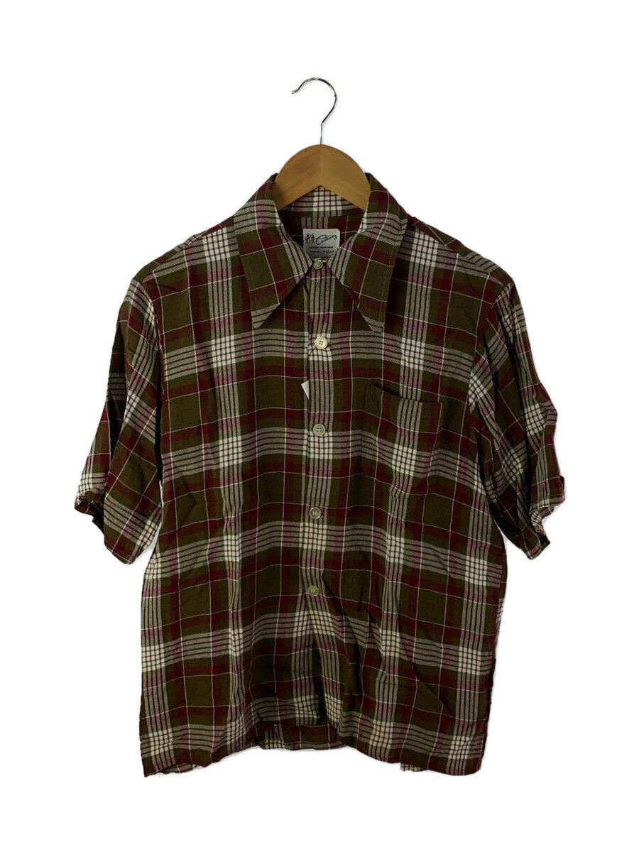 【中古】Counters/半袖シャツ/M/レーヨン/GRN/チェック【メンズウェア】｜2ｎｄ STREET 店